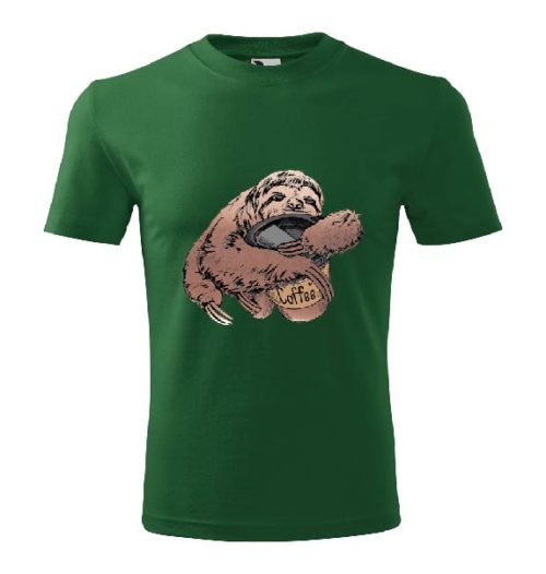 Tričko Coffee sloth - Image 5