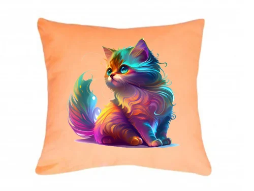 Vankúšik Colorful cat 2 - Image 6