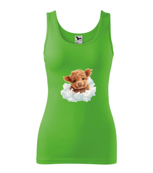 Dámske tielko Kravička na obláčiku - Image 6