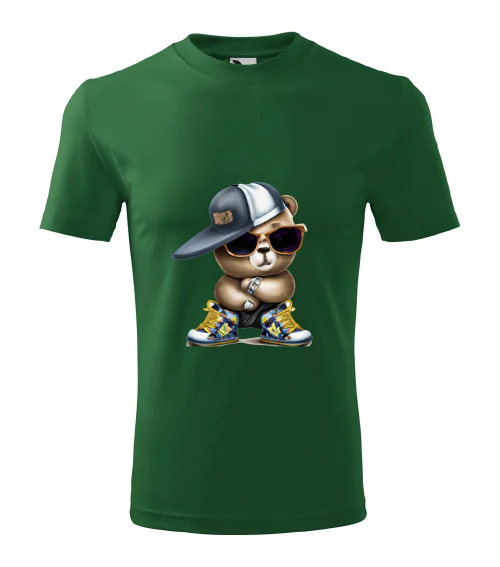 Originálne tričko Hiphop medveď 2 - Image 3