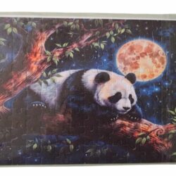 Puzzle s potlačou Panda 