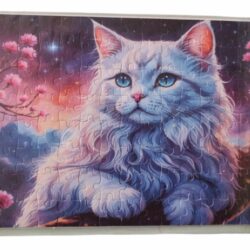 Puzzle s potlačou Mačka